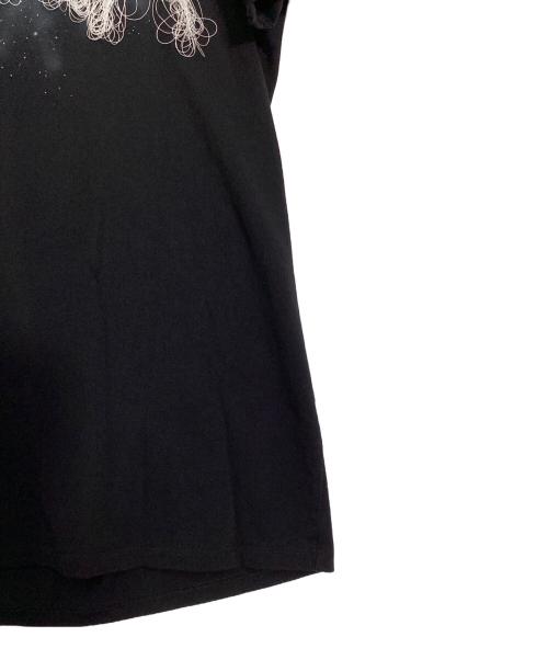 doublet（ダブレット）doublet (ダブレット) NOT ANNIVERSARY EMBROIDERY T-SHIRT ブラック サイズ:Mの古着・服飾アイテム