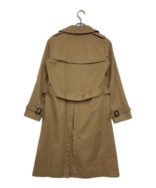 HYKE（ハイク）HYKE (ハイク) TRENCH COAT BIG FIT/トレンチコートビッグフィット ベージュ サイズ:２の古着・服飾アイテム