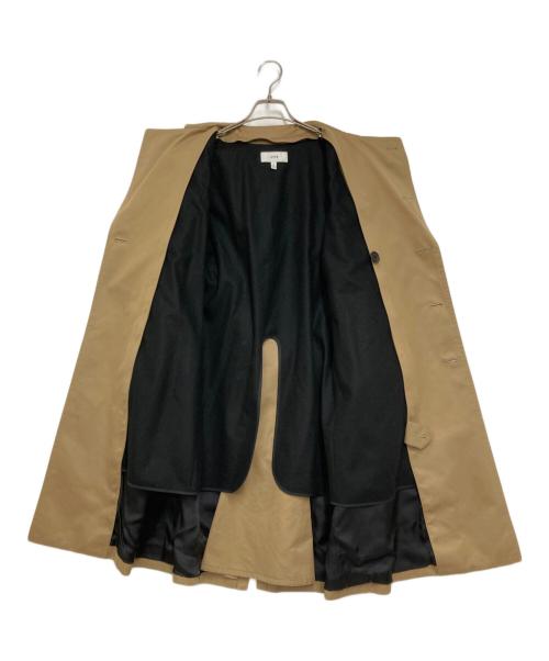 HYKE（ハイク）HYKE (ハイク) TRENCH COAT BIG FIT/トレンチコートビッグフィット ベージュ サイズ:２の古着・服飾アイテム