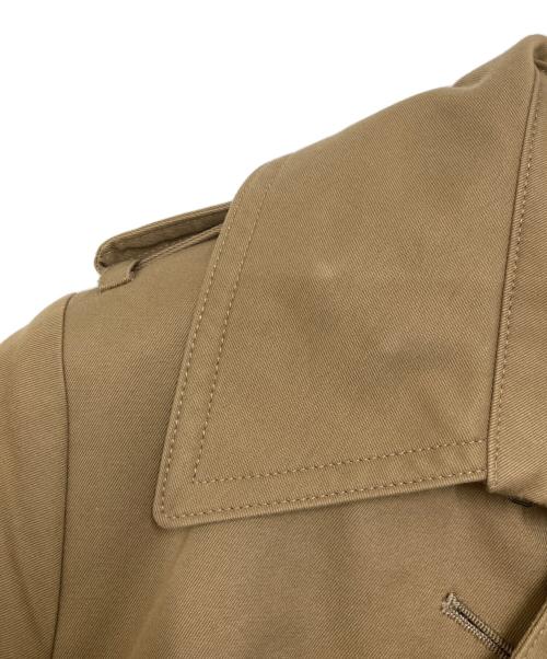 HYKE（ハイク）HYKE (ハイク) TRENCH COAT BIG FIT/トレンチコートビッグフィット ベージュ サイズ:２の古着・服飾アイテム