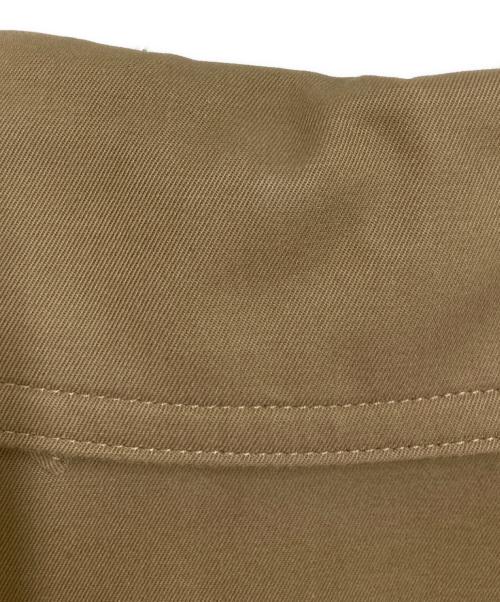 HYKE（ハイク）HYKE (ハイク) TRENCH COAT BIG FIT/トレンチコートビッグフィット ベージュ サイズ:２の古着・服飾アイテム