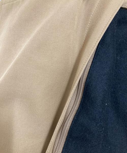 HYKE（ハイク）HYKE (ハイク) TRENCH COAT BIG FIT/トレンチコートビッグフィット ベージュ サイズ:２の古着・服飾アイテム