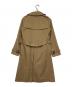 HYKE (ハイク) TRENCH COAT BIG FIT/トレンチコートビッグフィット ベージュ サイズ:２：10000円