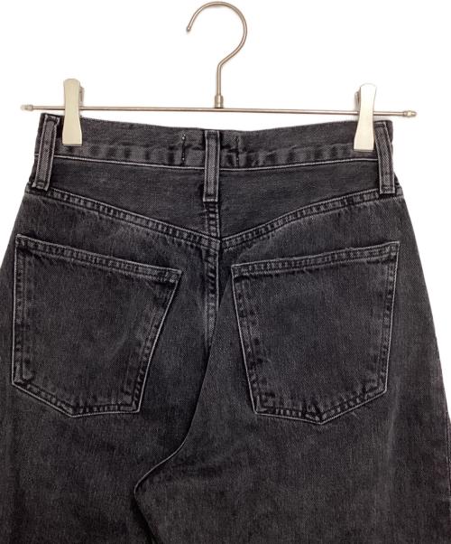 AGOLDE（エーゴールドイー）AGOLDE (エーゴールドイー) LUNA PIECED ブラックデニム ブラック サイズ:23の古着・服飾アイテム