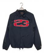 NIKEナイキ）の古着「Essentials Men's Coaches Jacket」｜ブラック×レッド