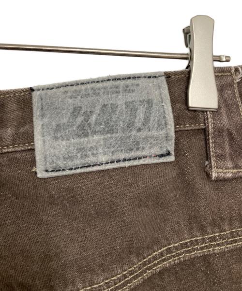 JzR77（JzR77）JzR77 (JzR77) ペインターパンツ ブラウン サイズ:30の古着・服飾アイテム