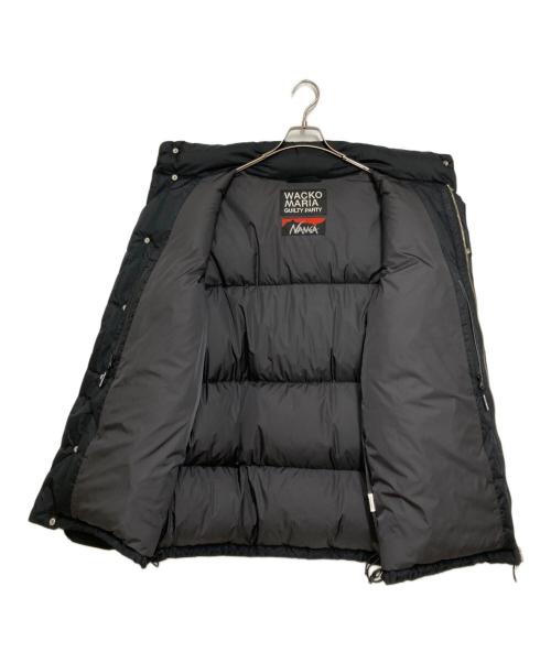 WACKO MARIA（ワコマリア）WACKO MARIA (ワコマリア) NANGA (ナンガ) DOWN JACKET ブラック サイズ:XXLの古着・服飾アイテム