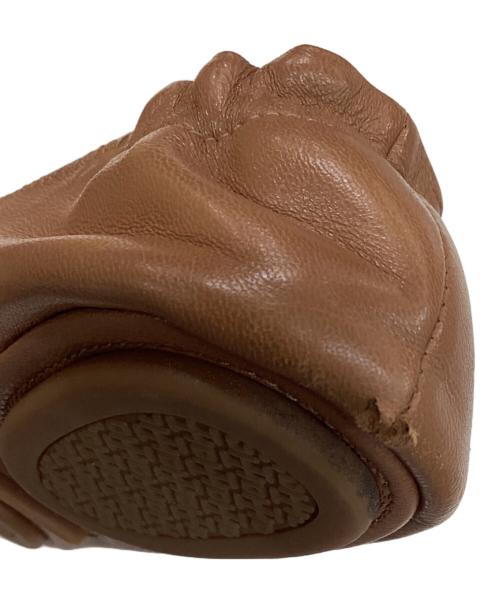 TORY BURCH（トリーバーチ）TORY BURCH (トリーバーチ) バレエシューズ ROYAL TAN/GOLD 232 サイズ:6 1/2の古着・服飾アイテム