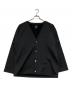 Needles（ニードルズ）の古着「V-Neck Cardigan」｜ブラック