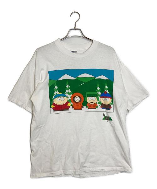 GILDAN（ギルダン）GILDAN (ギルダン) South Park Print Tee ホワイト サイズ:XLの古着・服飾アイテム