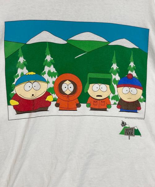 GILDAN（ギルダン）GILDAN (ギルダン) South Park Print Tee ホワイト サイズ:XLの古着・服飾アイテム