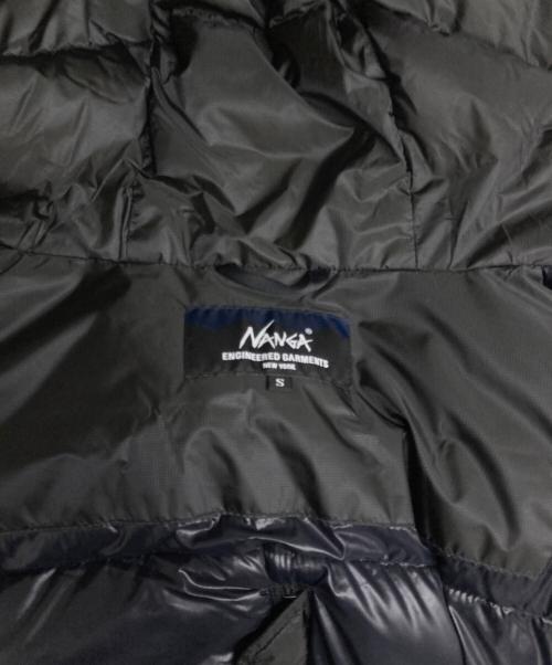 NANGA（ナンガ）NANGA (ナンガ) Engineered Garments (エンジニアドガーメンツ) ダウンジャケット ブラック サイズ:Sの古着・服飾アイテム