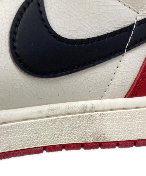 NIKE（ナイキ）NIKE (ナイキ) AIR JORDAN 1 RETRO HIGH OG レッド サイズ:US9の古着・服飾アイテム
