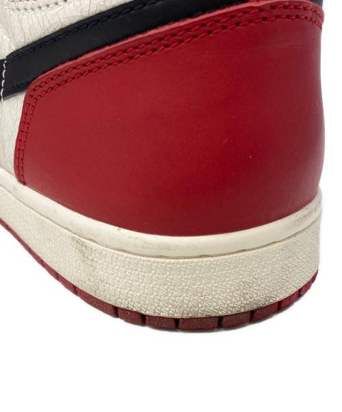 NIKE（ナイキ）NIKE (ナイキ) AIR JORDAN 1 RETRO HIGH OG レッド サイズ:US9の古着・服飾アイテム