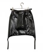 PRANK PROJECTプランクプロジェクト）の古着「アイレットミニスカート」｜ブラック