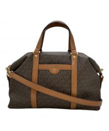 MICHAEL KORS（マイケル・コース）の古着「2WAYショルダーバッグ」｜ブラウン