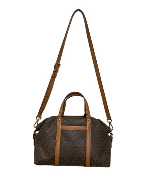 MICHAEL KORS（マイケル・コース）MICHAEL KORS (マイケル・コース) 2WAYショルダーバッグ ブラウンの古着・服飾アイテム