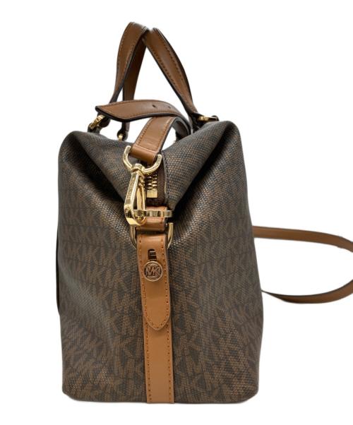 MICHAEL KORS（マイケル・コース）MICHAEL KORS (マイケル・コース) 2WAYショルダーバッグ ブラウンの古着・服飾アイテム