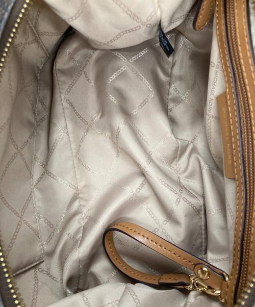 MICHAEL KORS（マイケル・コース）MICHAEL KORS (マイケル・コース) 2WAYショルダーバッグ ブラウンの古着・服飾アイテム