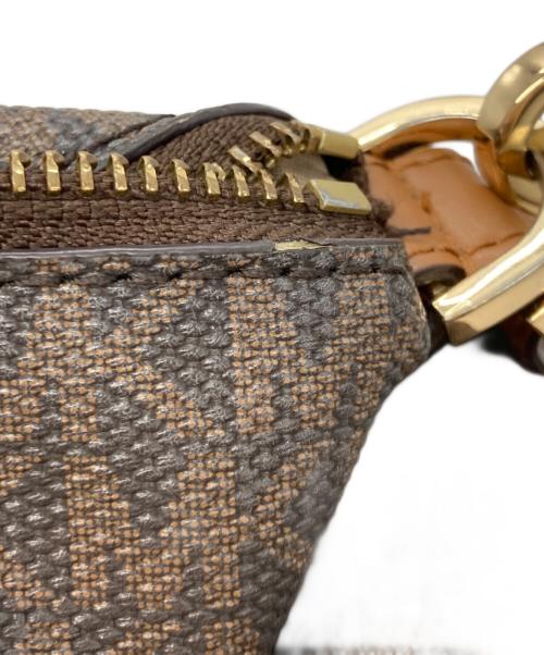 MICHAEL KORS（マイケル・コース）MICHAEL KORS (マイケル・コース) 2WAYショルダーバッグ ブラウンの古着・服飾アイテム