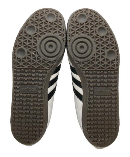adidas（アディダス）adidas (アディダス) SAMBA ローカットスニーカー ホワイト サイズ:US9.5の古着・服飾アイテム