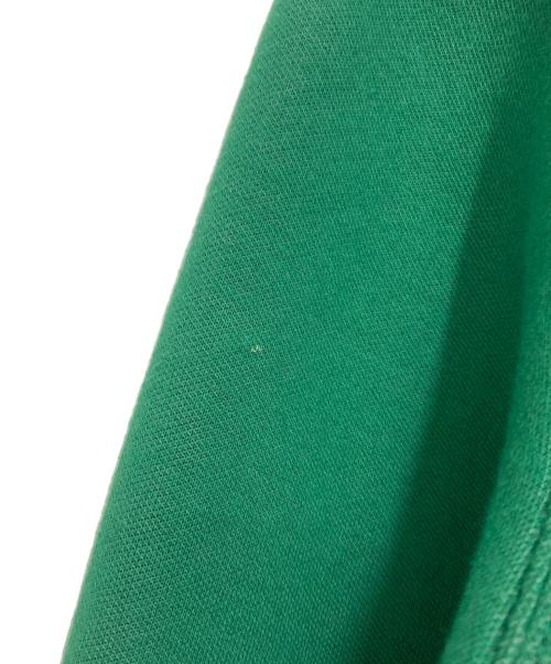 sacai（サカイ）sacai (サカイ) バイカラー切替ハーフジップパーカー グリーン×ネイビー サイズ:１の古着・服飾アイテム