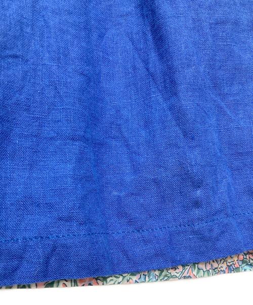 O'NEIL OF DUBLIN（オニールオブダブリン）O'NEIL OF DUBLIN (オニールオブダブリン) ラップスカート ブルー サイズ:8の古着・服飾アイテム