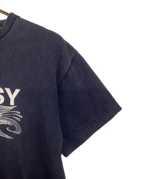 stussy（ステューシー）stussy (ステューシー) FREEDOM プリントTシャツ ネイビー サイズ:Mの古着・服飾アイテム