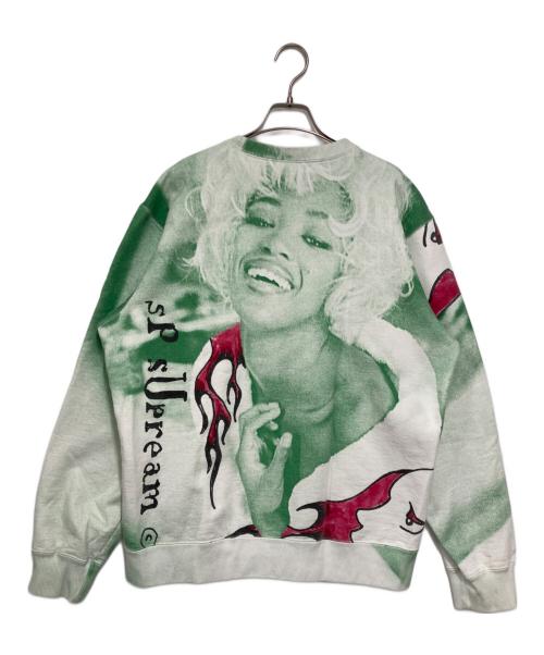 SUPREME（シュプリーム）Supreme (シュプリーム) Naomi Crewneck スウェット グリーン サイズ:Lの古着・服飾アイテム
