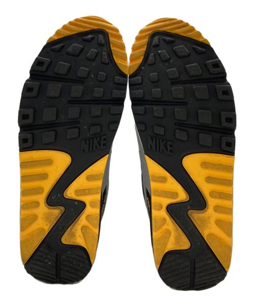 NIKE（ナイキ）NIKE (ナイキ) AIR MAX 90 グレー×イエロー サイズ:US8.5の古着・服飾アイテム