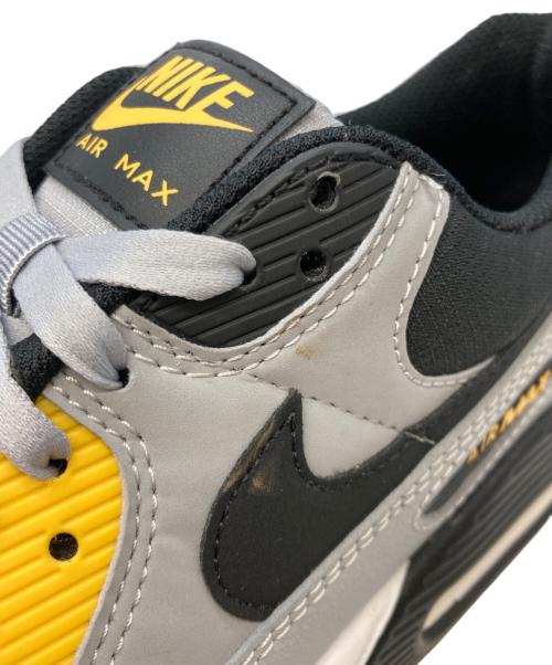 NIKE（ナイキ）NIKE (ナイキ) AIR MAX 90 グレー×イエロー サイズ:US8.5の古着・服飾アイテム