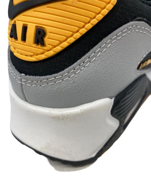 NIKE（ナイキ）NIKE (ナイキ) AIR MAX 90 グレー×イエロー サイズ:US8.5の古着・服飾アイテム
