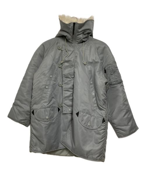 PRACT（プラクト）PRACT (プラクト) N-3Bタイプコート ブルー サイズ:Ｌの古着・服飾アイテム