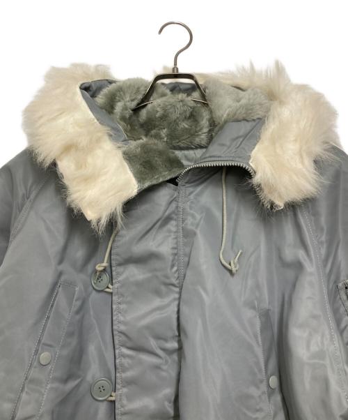 PRACT（プラクト）PRACT (プラクト) N-3Bタイプコート ブルー サイズ:Ｌの古着・服飾アイテム