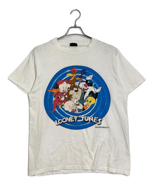 CHANGES（チェンジズ）CHANGES (チェンジズ) LOONEY TUNES (ルーニーチューンズ) プリントTシャツ ホワイト サイズ:Lの古着・服飾アイテム