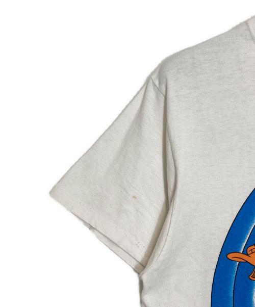 CHANGES（チェンジズ）CHANGES (チェンジズ) LOONEY TUNES (ルーニーチューンズ) プリントTシャツ ホワイト サイズ:Lの古着・服飾アイテム