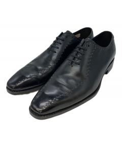 中古・古着通販】GUCCI (グッチ) ストレートチップシューズ ブラック