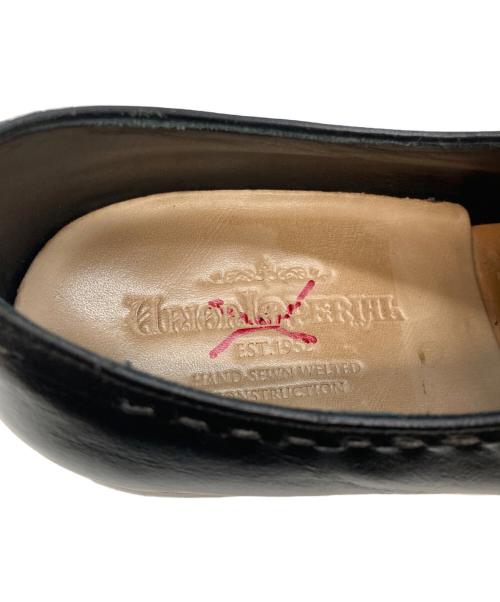 UNION IMPERIAL（ユニオンインペリアル）UNION IMPERIAL (ユニオンインペリアル) レザーシューズ ブラック サイズ:6 1/2の古着・服飾アイテム