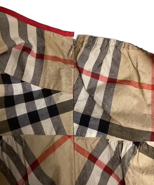 BURBERRY LONDON（バーバリーロンドン）BURBERRY LONDON (バーバリーロンドン) ノバチェックワンピース ベージュ サイズ:38の古着・服飾アイテム