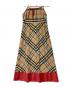 BURBERRY LONDON（バーバリーロンドン）の古着「ノバチェックワンピース」｜ベージュ