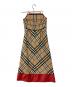 BURBERRY LONDON (バーバリーロンドン) ノバチェックワンピース ベージュ サイズ:38：10000円