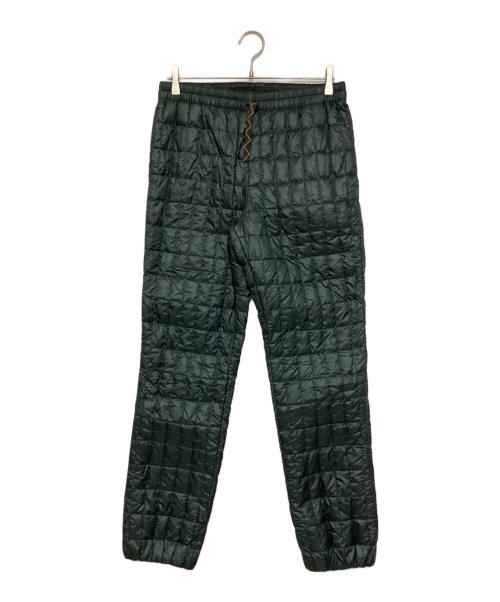 Patagonia（パタゴニア）Patagonia (パタゴニア) Recycled Down Pants グリーン サイズ:Sの古着・服飾アイテム