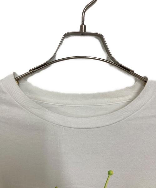 WEBER（ウェーバー）Weber (ウェーバー) Disney (ディズニー) リトルグリーンメンプリントTシャツ ホワイト サイズ:XLの古着・服飾アイテム