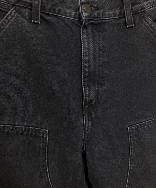 CarHartt（カーハート）CarHartt (カーハート) ダブルニーパンツ ブラック サイズ:28/32の古着・服飾アイテム