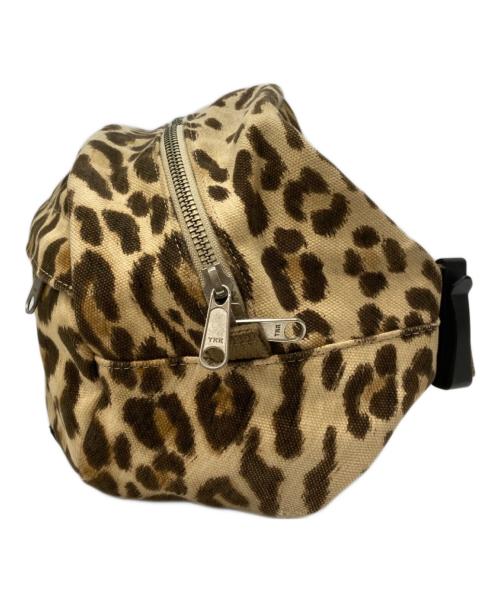 PORTER（ポーター）PORTER (ポーター) レオパードウエストバッグ ベージュ×ブラウンの古着・服飾アイテム
