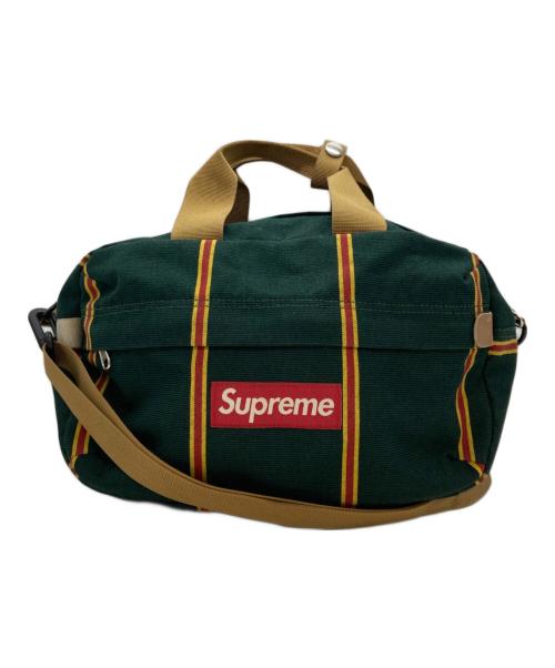 SUPREME（シュプリーム）SUPREME (シュプリーム) sunbrella (サンブレラ) 2WAYバッグ グリーン×レッドの古着・服飾アイテム