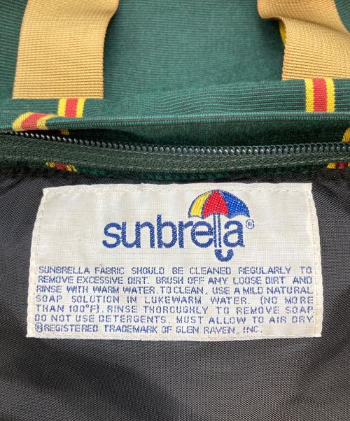 SUPREME（シュプリーム）SUPREME (シュプリーム) sunbrella (サンブレラ) 2WAYバッグ グリーン×レッドの古着・服飾アイテム