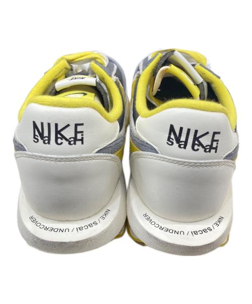 NIKE（ナイキ）NIKE (ナイキ) UNDERCOVER (アンダーカバー) sacai (サカイ) スニーカー グレー×イエロー サイズ:28cmの古着・服飾アイテム