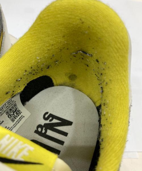 NIKE（ナイキ）NIKE (ナイキ) UNDERCOVER (アンダーカバー) sacai (サカイ) スニーカー グレー×イエロー サイズ:28cmの古着・服飾アイテム