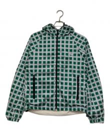 ANTIMID（アンチミッド）の古着「REVERSIBLE SHELL JACKET」｜グリーン×ベージュ
